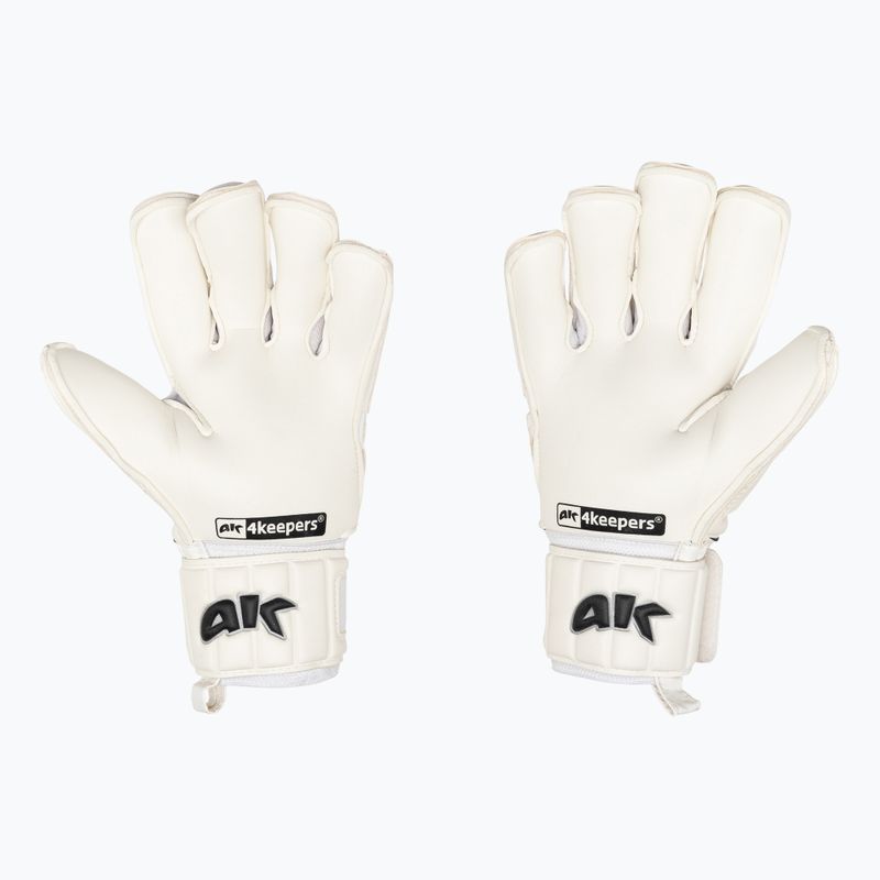 4Keepers Champ Black VI Torwarthandschuhe weiß 2