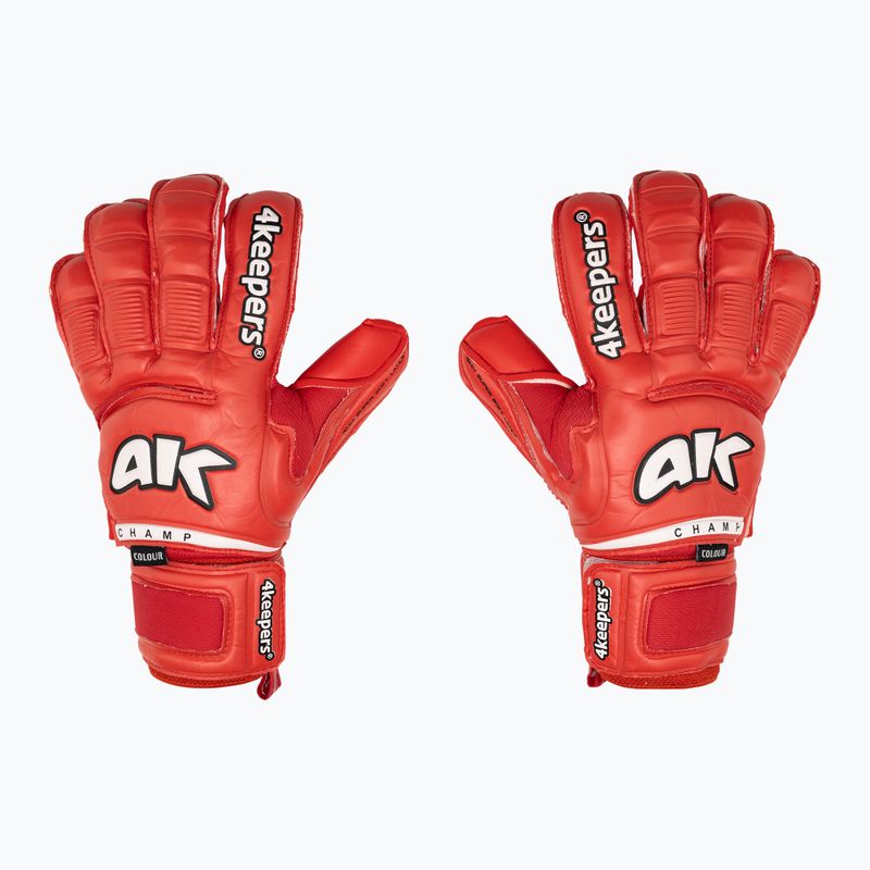 4Keepers Champ Farbe Rot VI Torwarthandschuhe rot