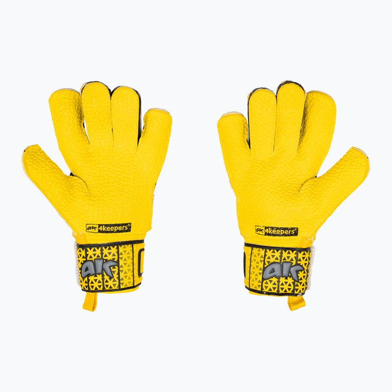 4Keepers Champ Astro VI Torwarthandschuhe gelb/grau 2
