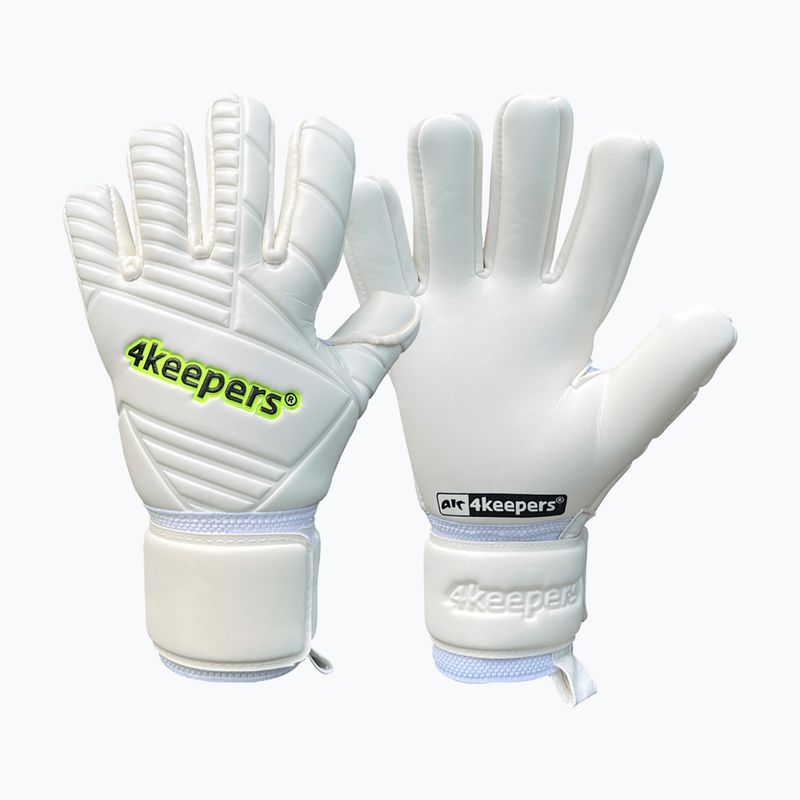 4keepers Retro 42 NC Jr Kinder Torwarthandschuhe weiß