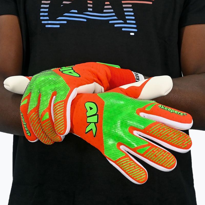 Torwarthandschuhe 4keepers Elite Inferno NC Orange 6