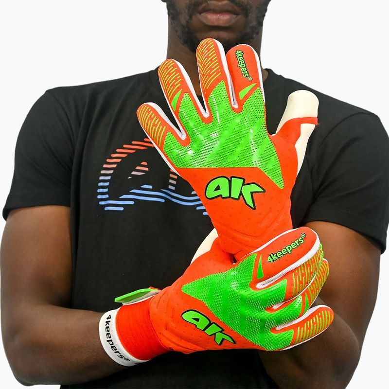 Torwarthandschuhe 4keepers Elite Inferno NC Orange 7