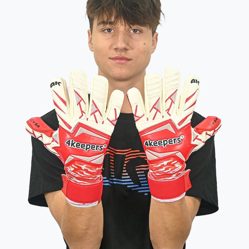 Torwarthandschuhe 4keepers Force V4.25 HNC Rot 6