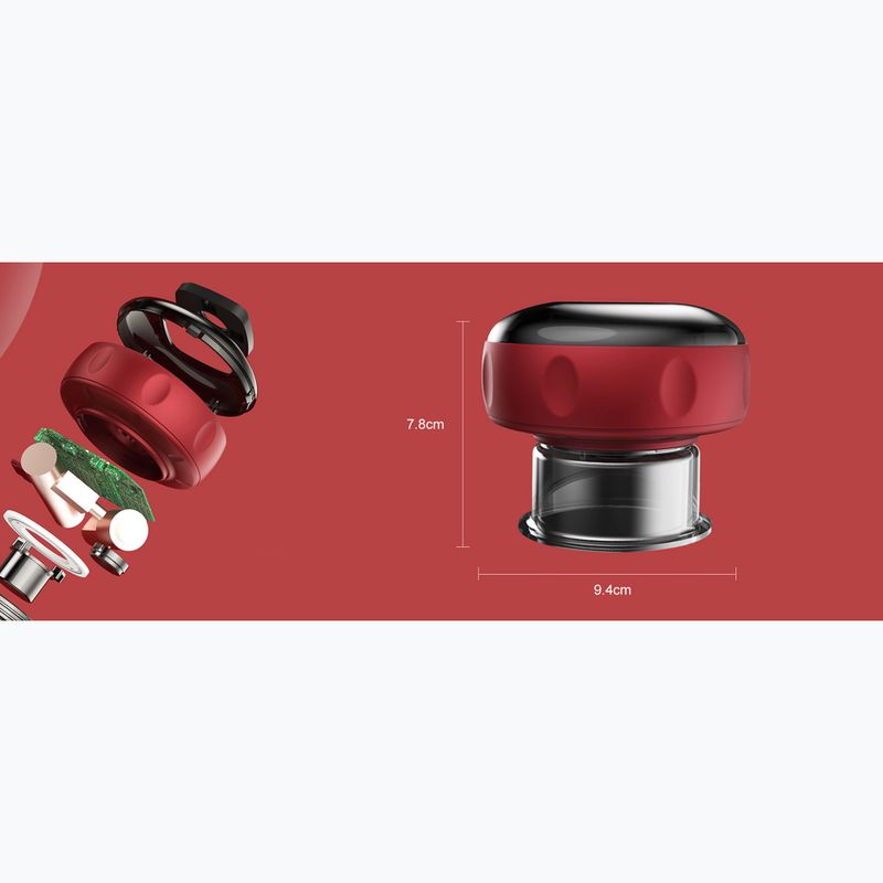 Schröpfglas Humanas BB01 red 7