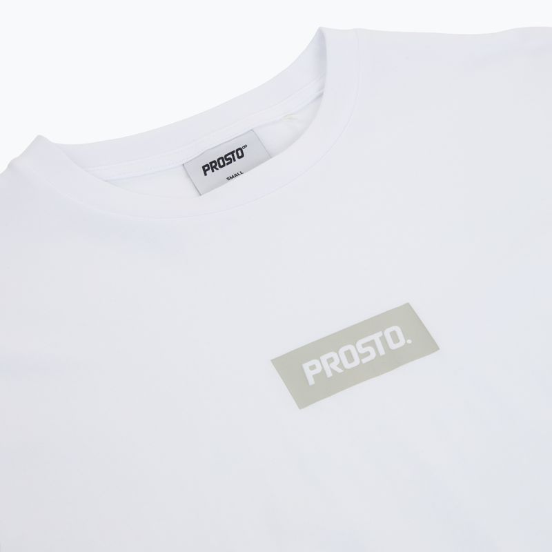 Herren T-Shirt PROSTO Box Logo weiß 3
