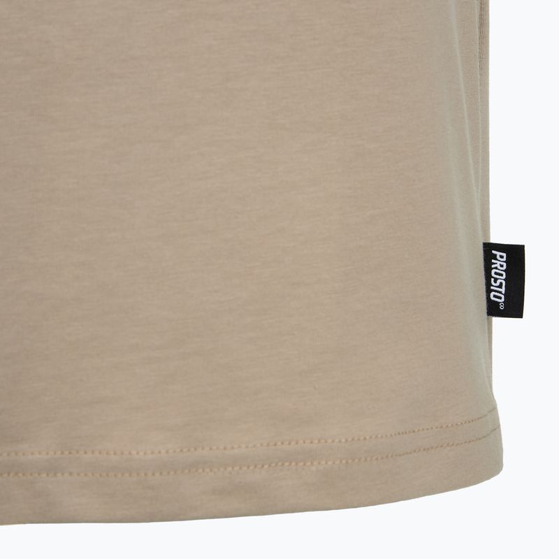 Herren T-Shirt PROSTO Box Logo beige 4