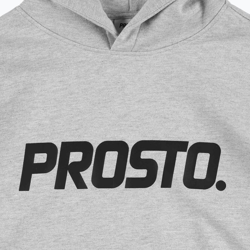 Herren Hoodie PROSTO Biolog Hoodie grau 3