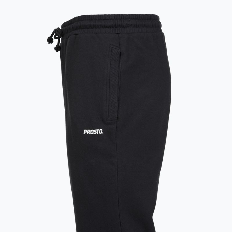 Herren PROSTO Old Logo Hose schwarz 3