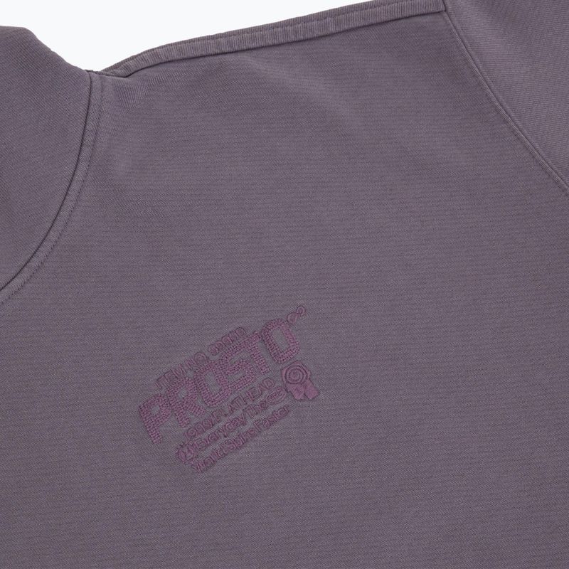 Herrenpullover PROSTO Flathead Hoodie gewaschenes Lavendel 3