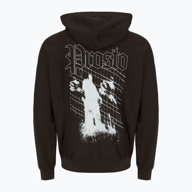 Men's PROSTO Shadow Hoodie gewaschen schwarz 2