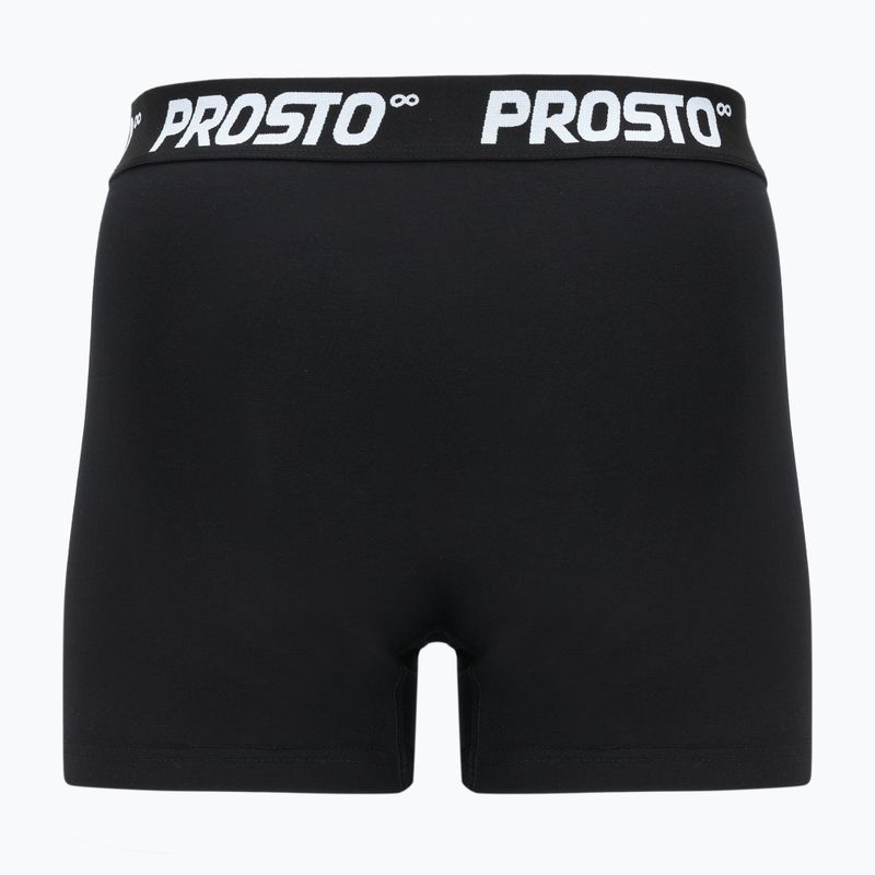 PROSTO Herren-Boxershorts KL252MACC 3 Paar schwarz 2