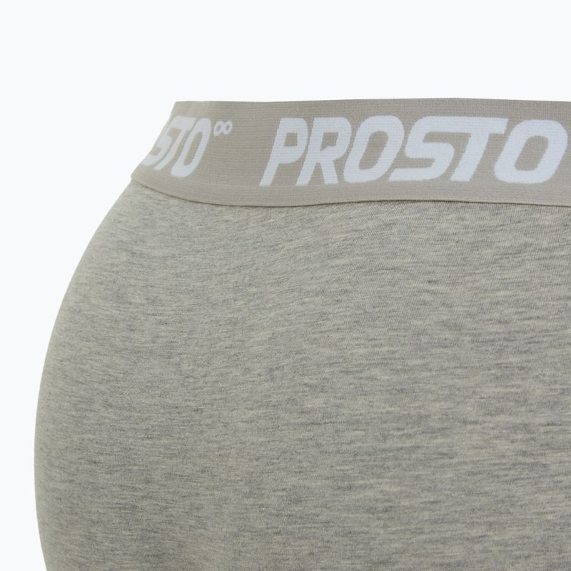 PROSTO Herren-Boxershorts KL252MACC 3 Paar grau 4