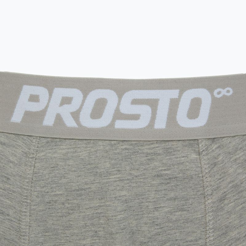 PROSTO Herren-Boxershorts KL252MACC 3 Paar grau 5