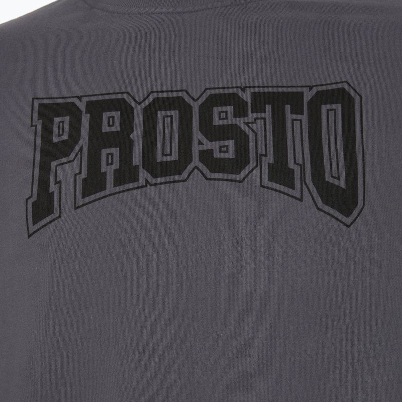Herren PROSTO College Sweatshirt schwarz 3