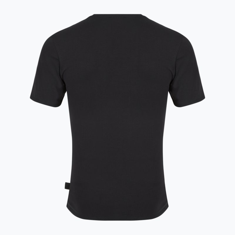 Herren PROSTO Slim schwarzes T-shirt 2