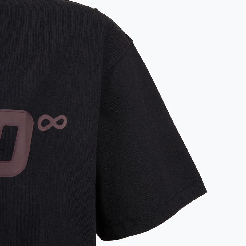 Herren PROSTO Big Logo gewaschenes schwarzes T-shirt 4