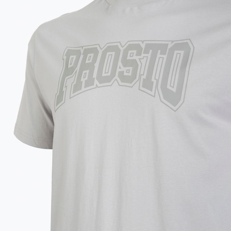 Herren T-Shirt PROSTO Collage grau 4