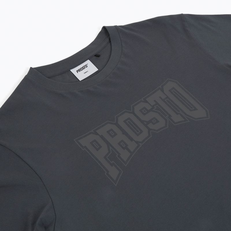 PROSTO Collage schwarzes Herren-T-Shirt 2