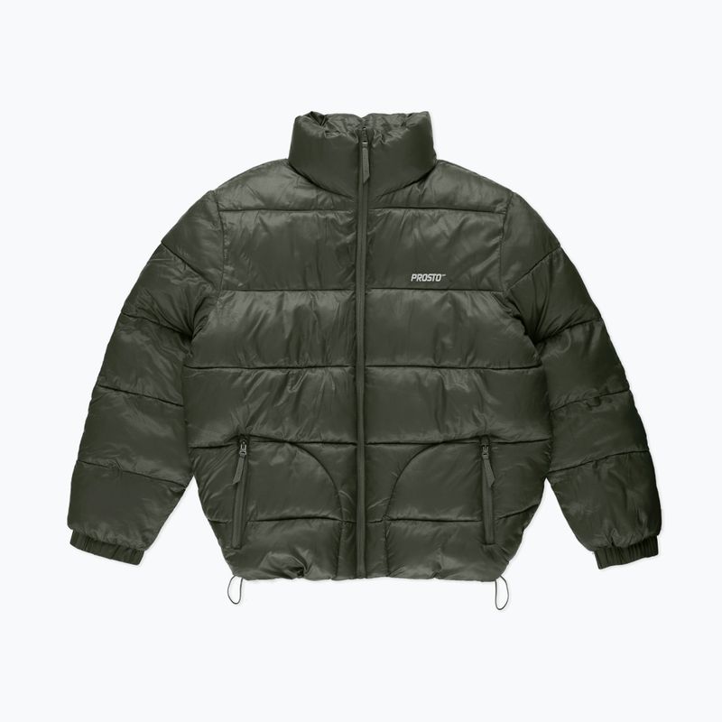Herren-Winterjacke PROSTO Puffer Void-9 olivgrün