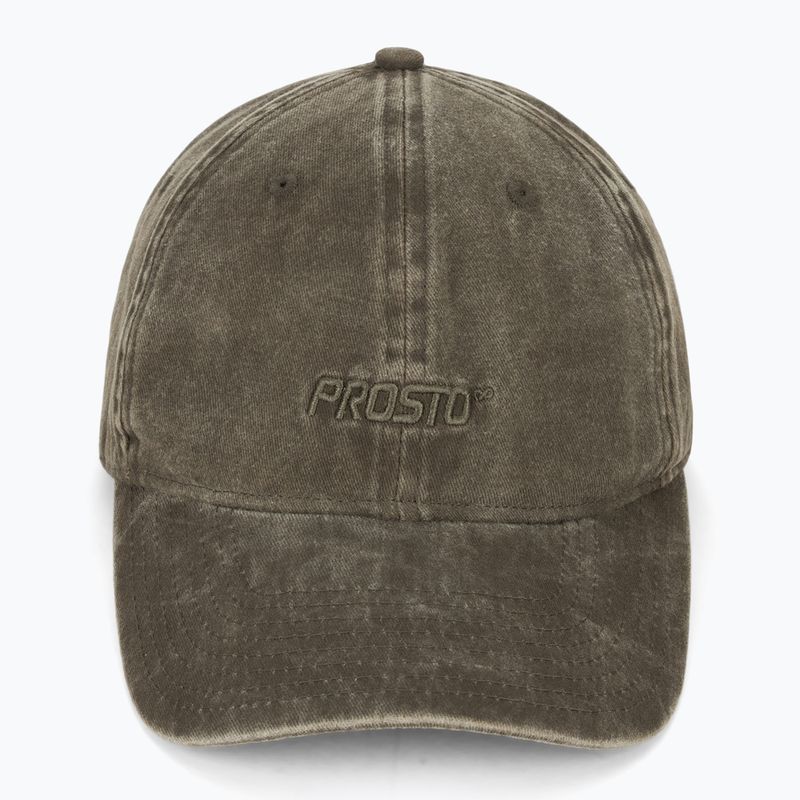 Basecap PROSTO Infinity washed brown 2