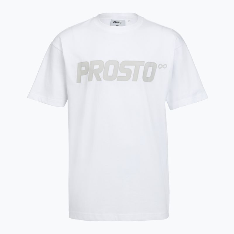 Herren-Shirt PROSTO Big Logo white