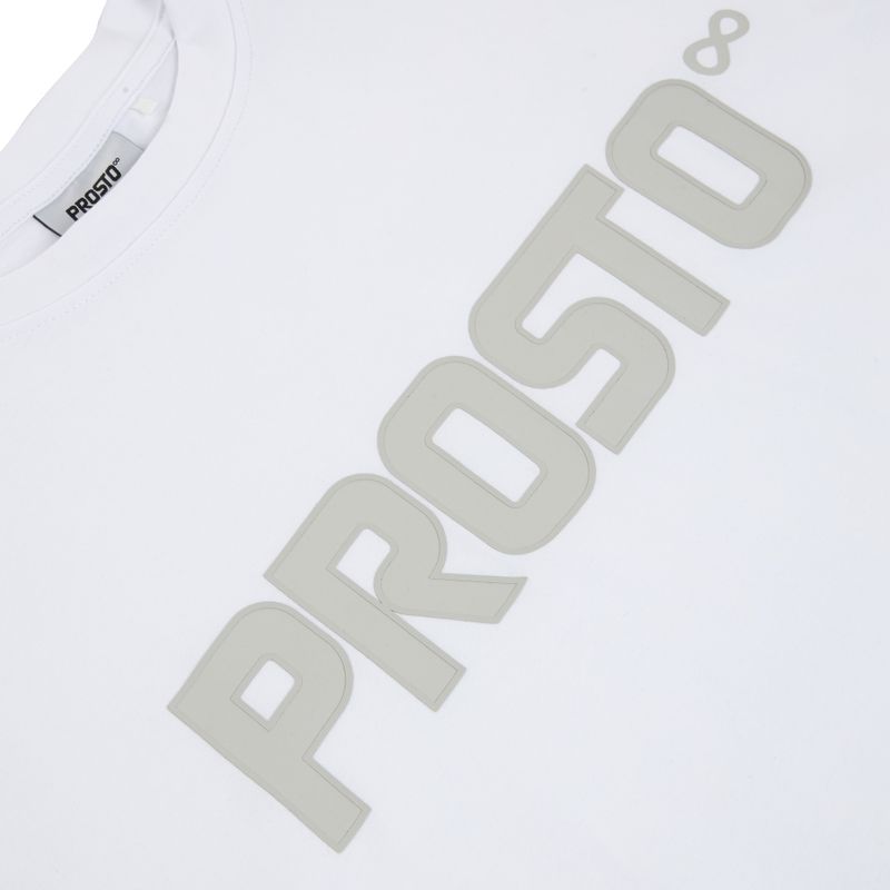 Herren-Shirt PROSTO Big Logo white 3