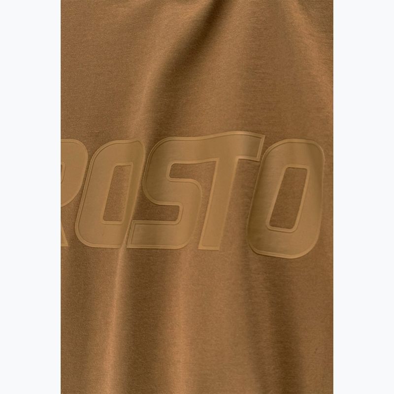 Herren-Shirt PROSTO Big Logo cinnamon beige 3