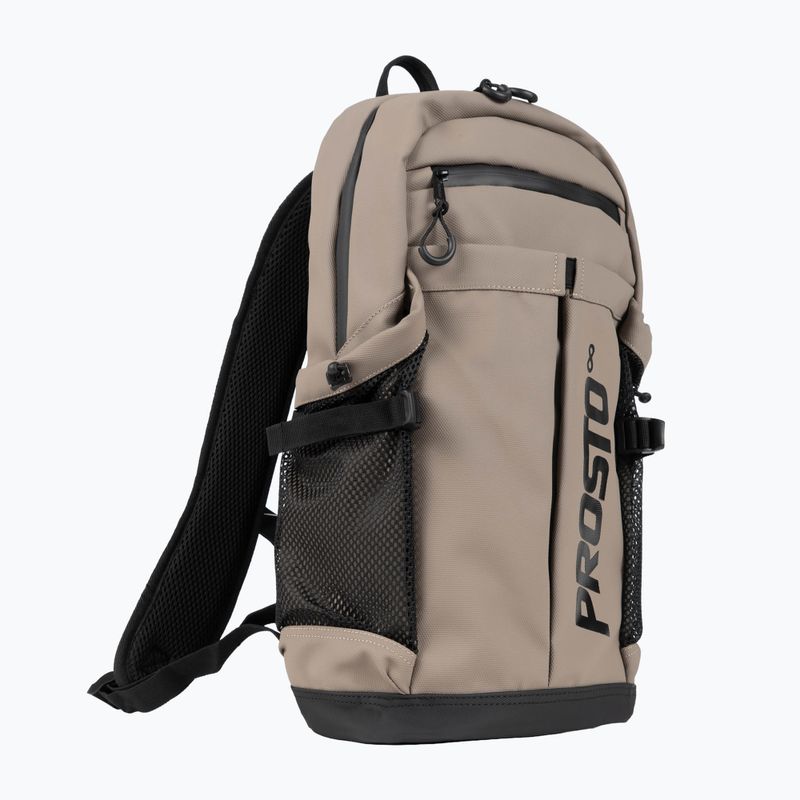 Cityrucksack PROSTO Rack dark beige 2