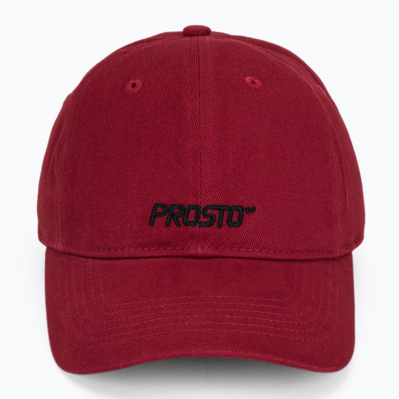 Basecap PROSTO Infinity maroon 2
