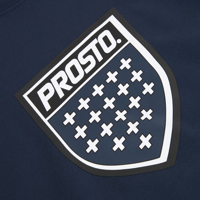 Herrenpullover PROSTO Big Shield Crewneck navy 3
