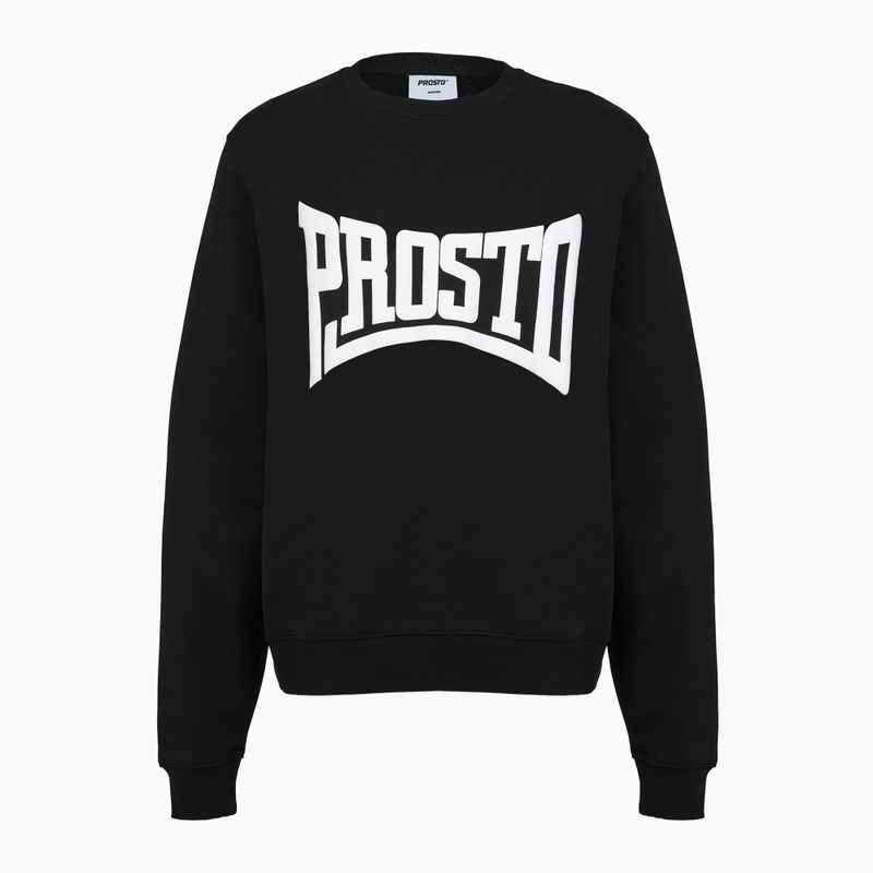 Herrenpullover PROSTO Ever Crewneck black