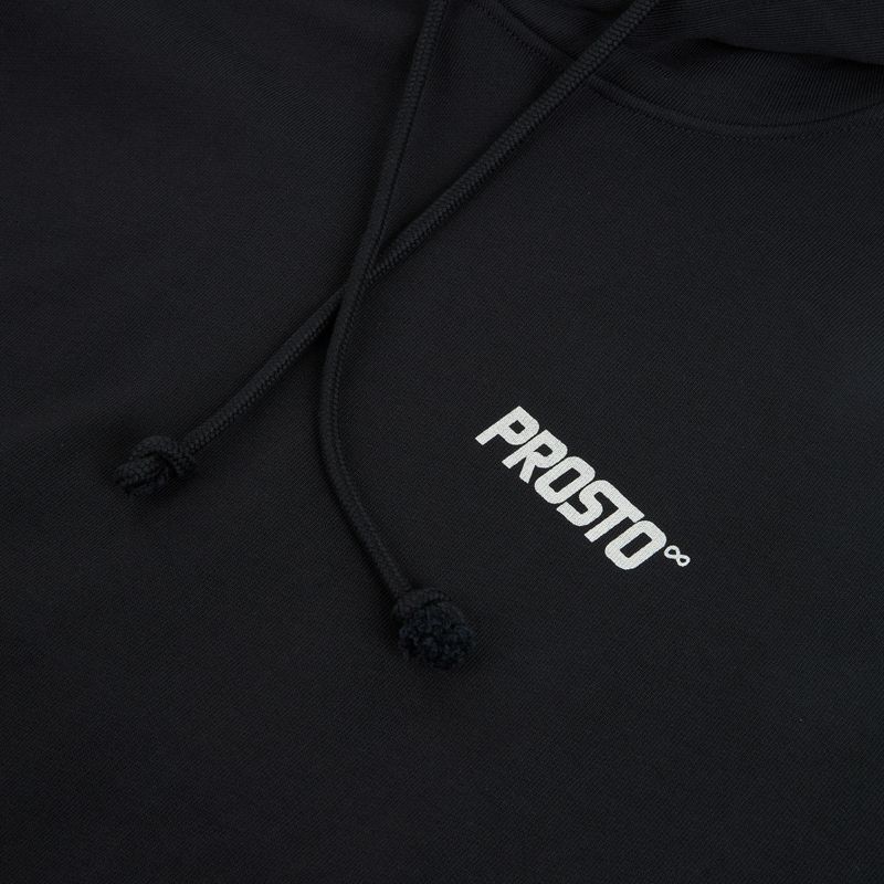 Herrenpullover PROSTO Wear The Street Hoodie black 3