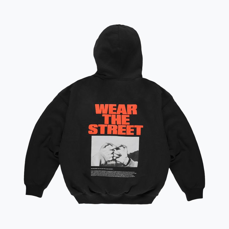 Herrenpullover PROSTO Wear The Street Hoodie black 2