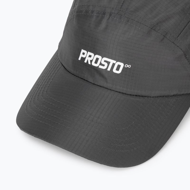 Basecap PROSTO Fatcap Rains dark gray 3