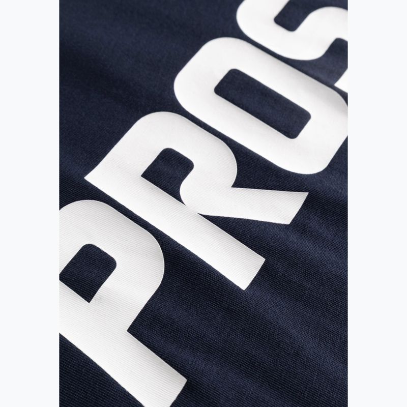 Herren-Shirt PROSTO Big Log navy blue 2