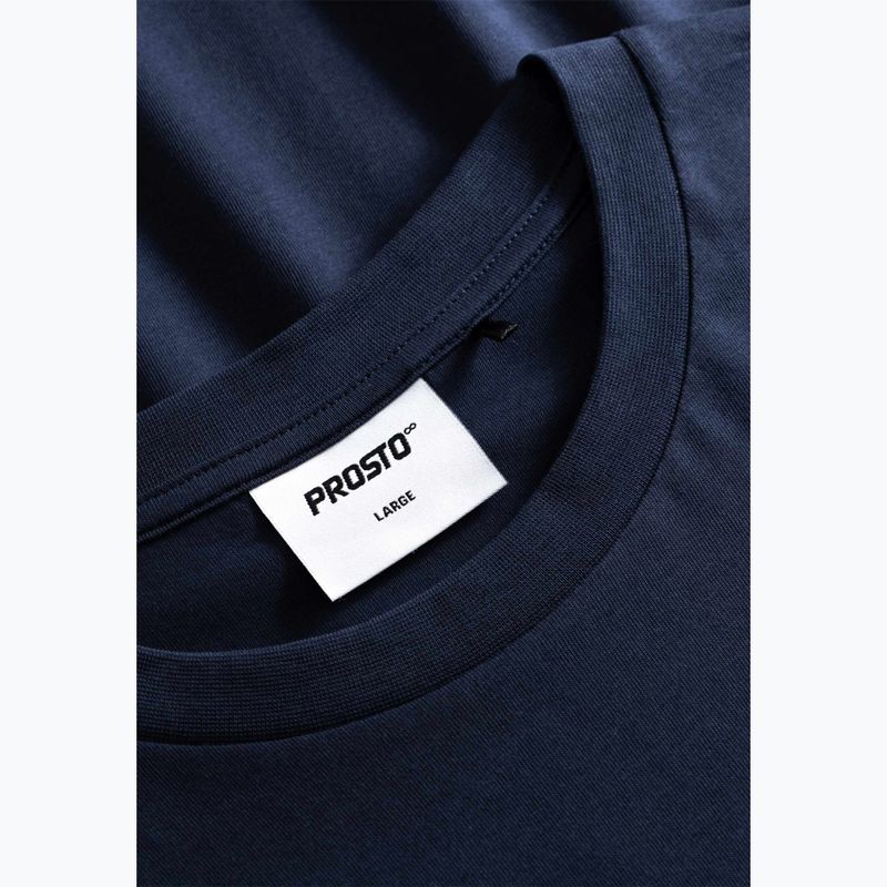 Herren-Shirt PROSTO Big Log navy blue 4
