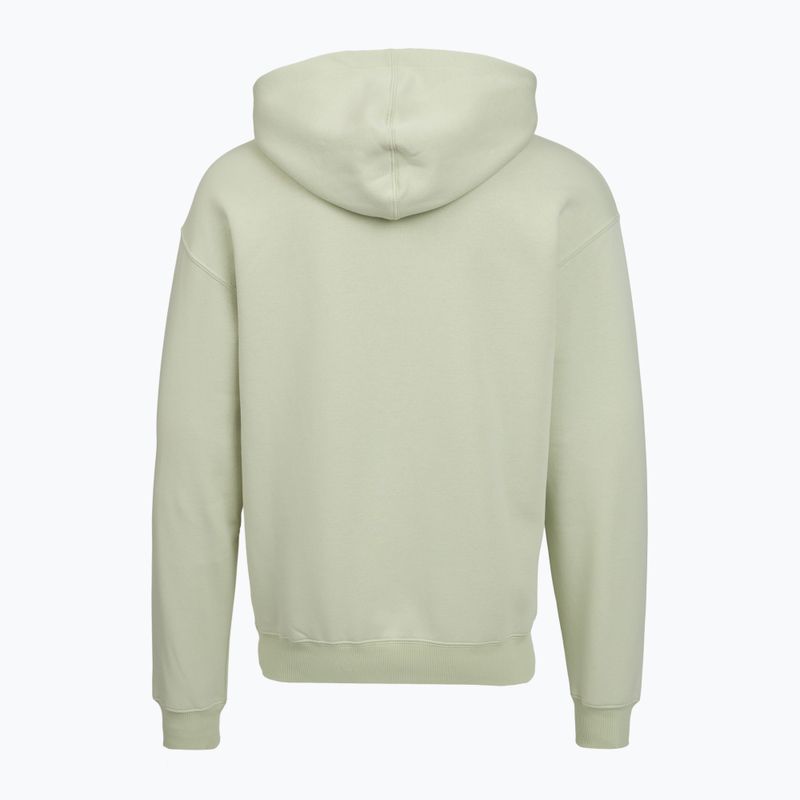 Herrenpullover PROSTO Hoodie Big Log mint green 2