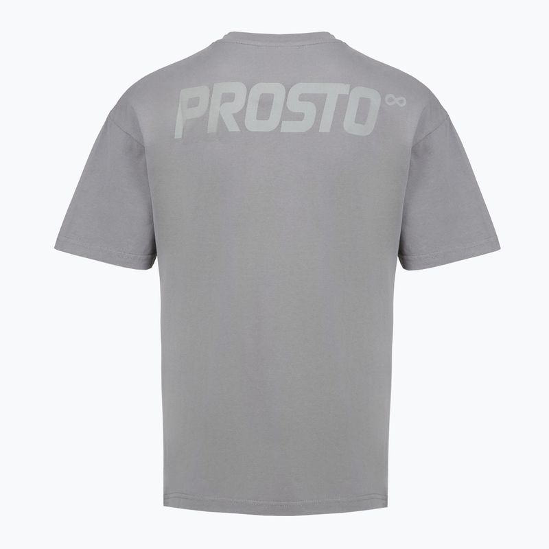 Herren-Shirt PROSTO Big Log Infinity gray 2
