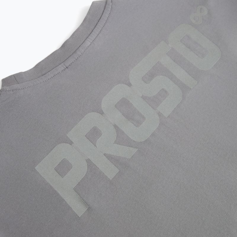 Herren-Shirt PROSTO Big Log Infinity gray 4