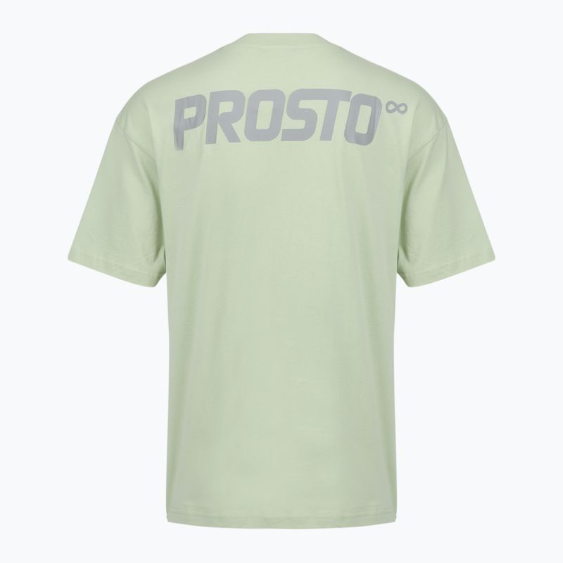 Herren-Shirt PROSTO Big Log Infinity mint green 2