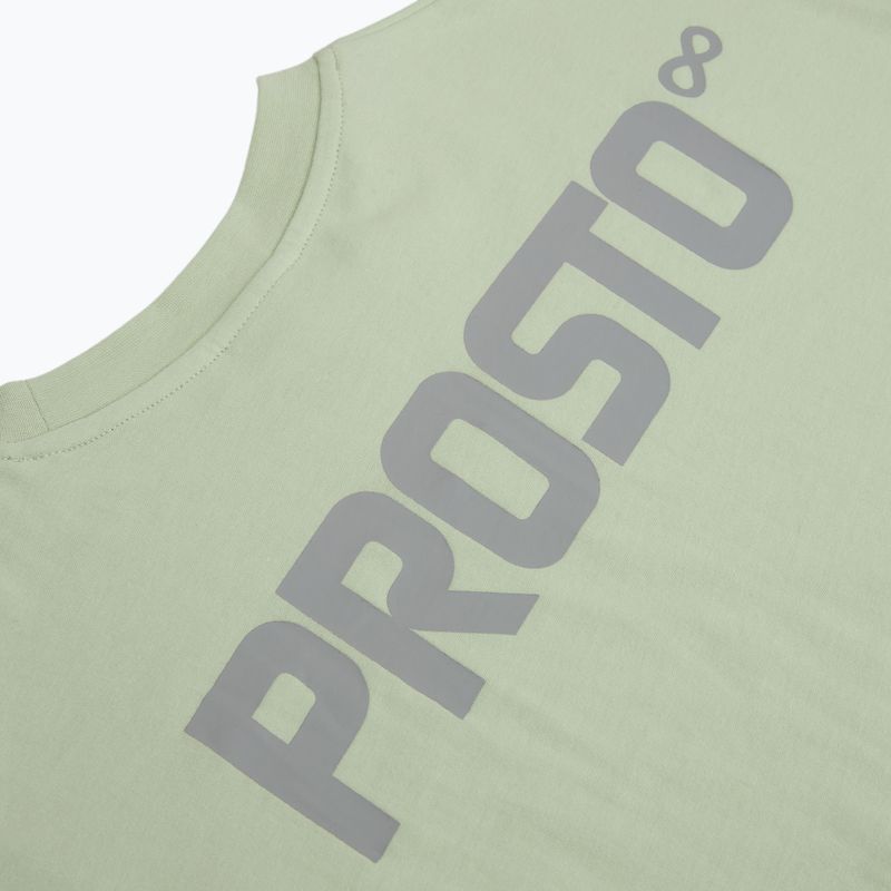 Herren-Shirt PROSTO Big Log Infinity mint green 4