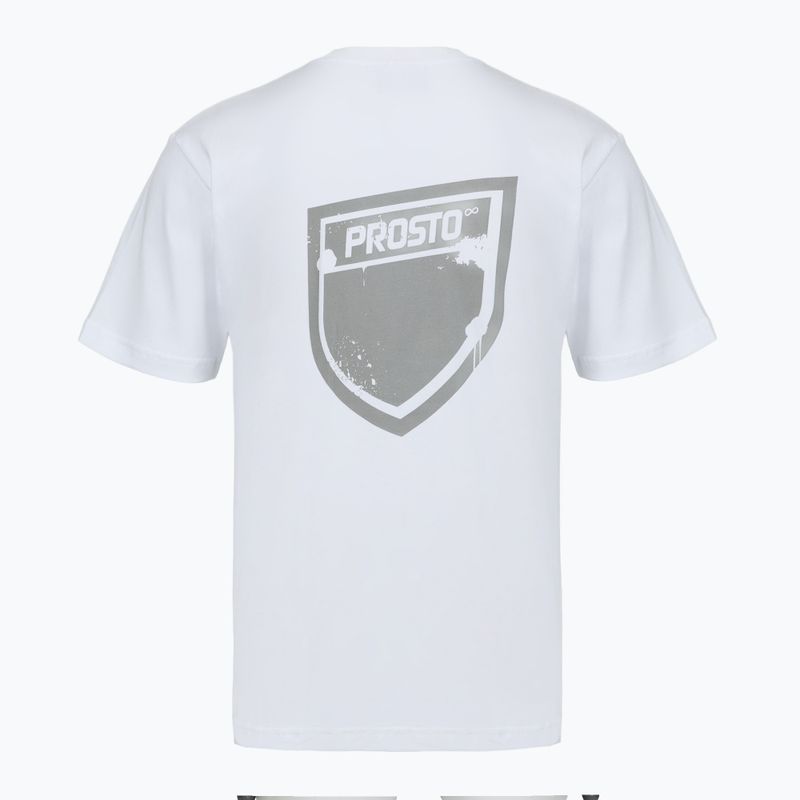 Herren-Shirt PROSTO Splash Shield white 2