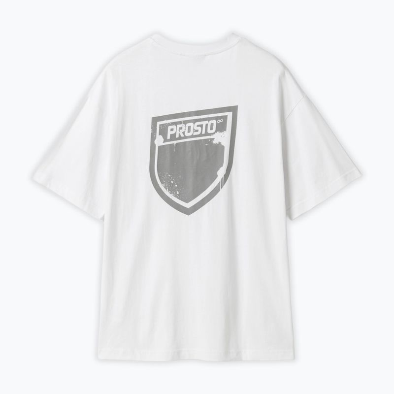 Herren-Shirt PROSTO Splash Shield white 2