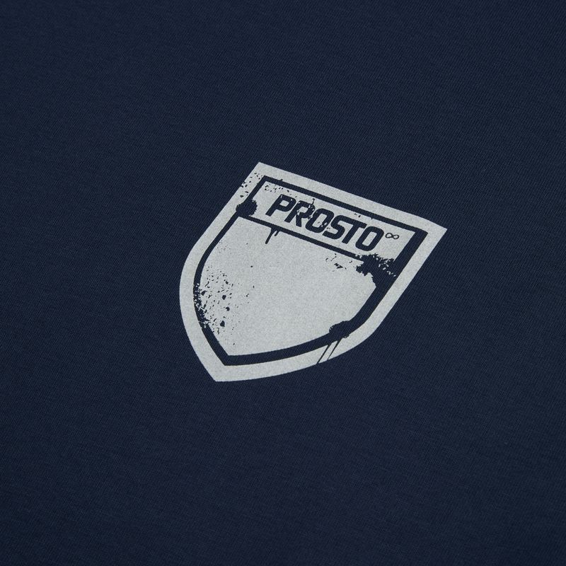 Herren-Shirt PROSTO Splash Shield navy blue 3