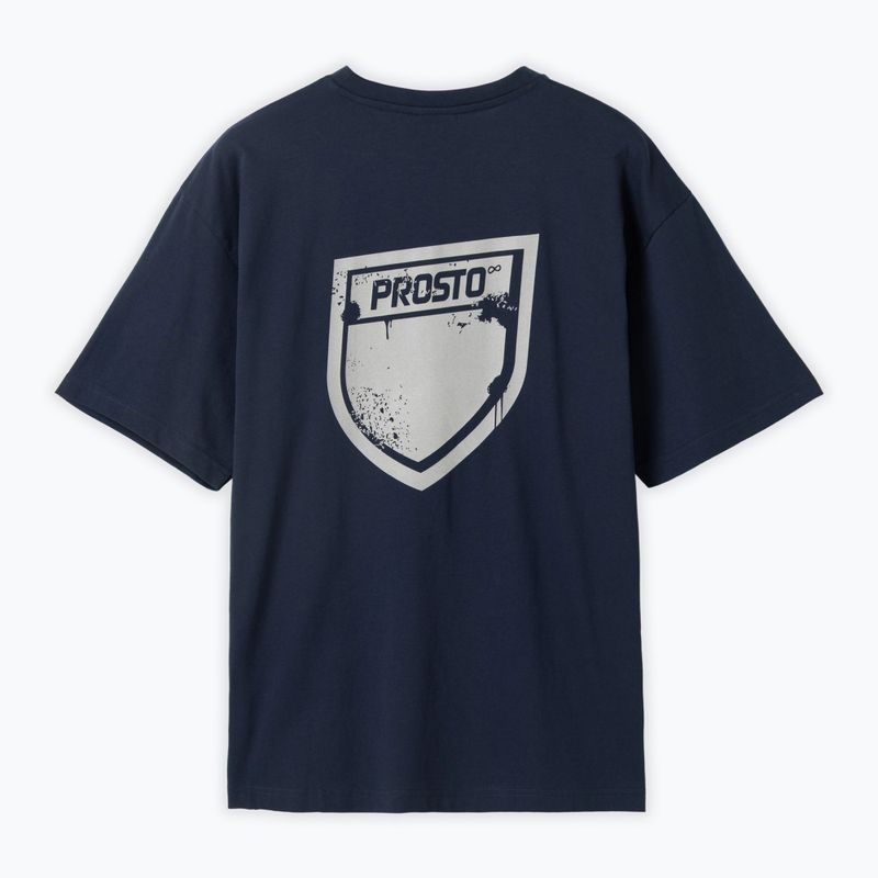Herren-Shirt PROSTO Splash Shield navy blue 2
