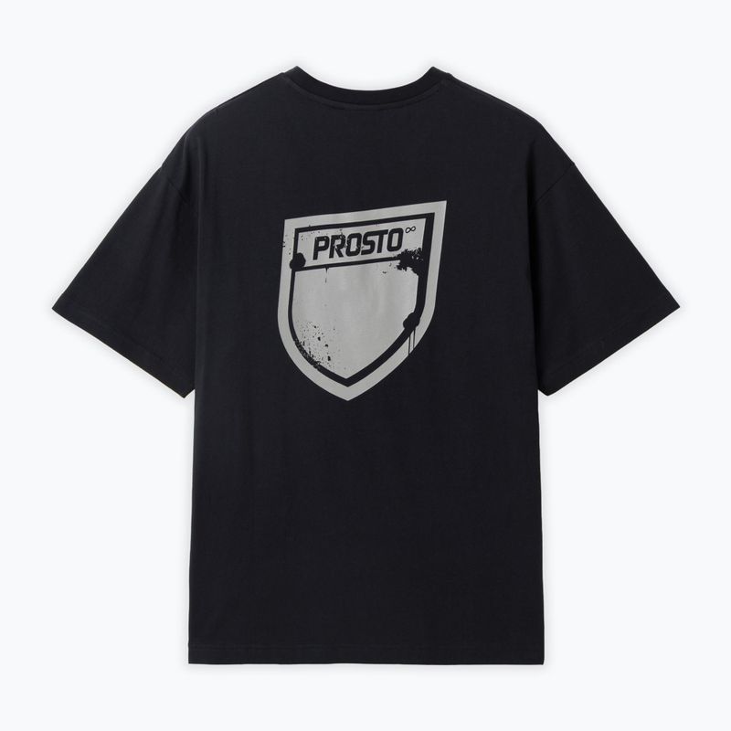 Herren-Shirt PROSTO Splash Shield black 2