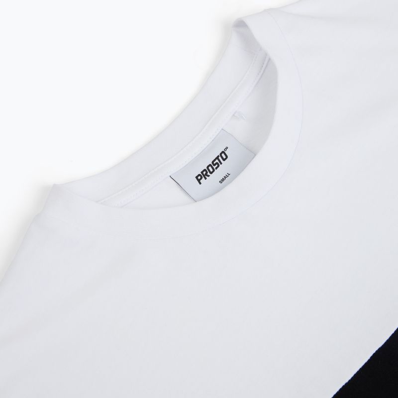 Herren-Shirt PROSTO Root white/black 3