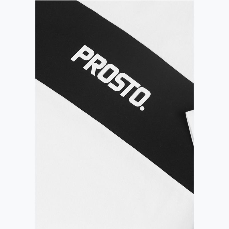 Herren-Shirt PROSTO Root white/black 3
