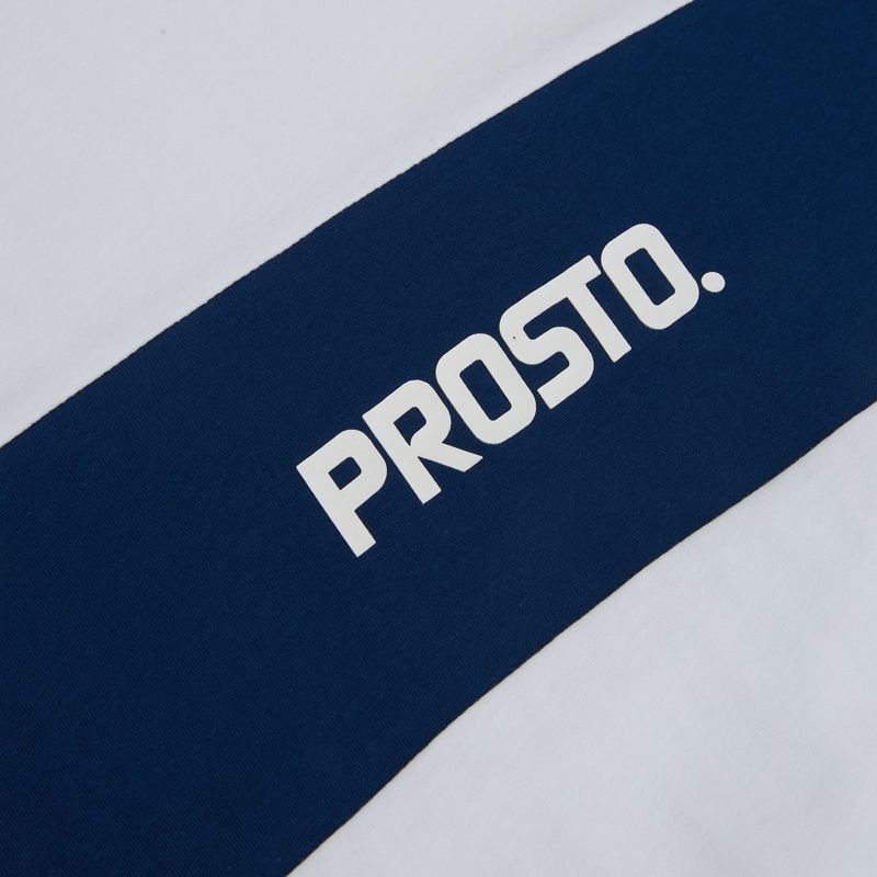 Herren-Shirt PROSTO Root white/navy blue 3