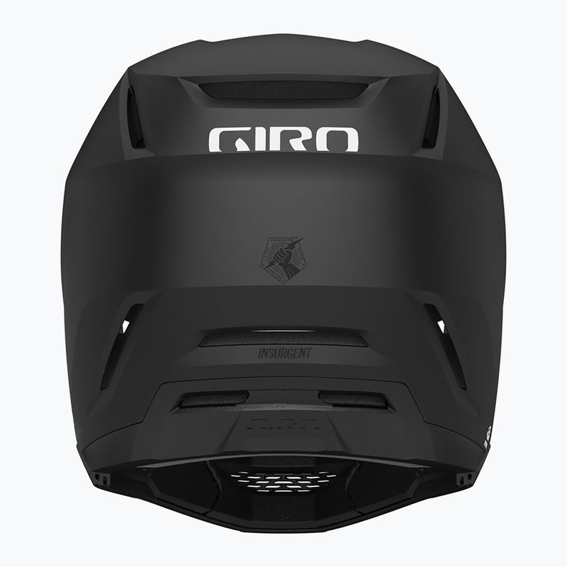 Giro Full Face Insurgent Spherical MIPS Fahrradhelm matt schwarz/glänzend schwarz 3